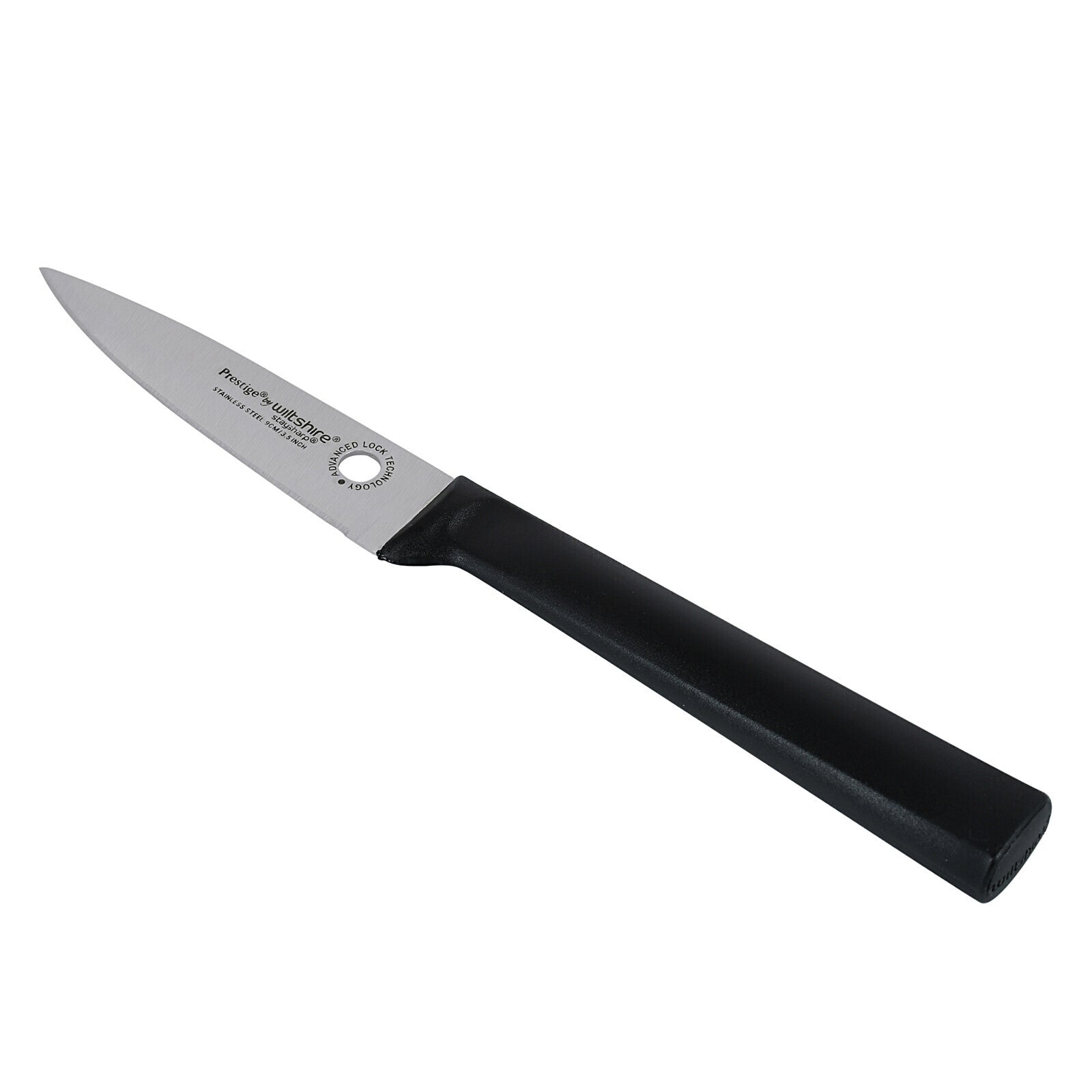 Prestige Staysharp Paring Knife 9cm | Wiltshire Stainless Steel Material Knife with Built-in Sharpner | PR1963
