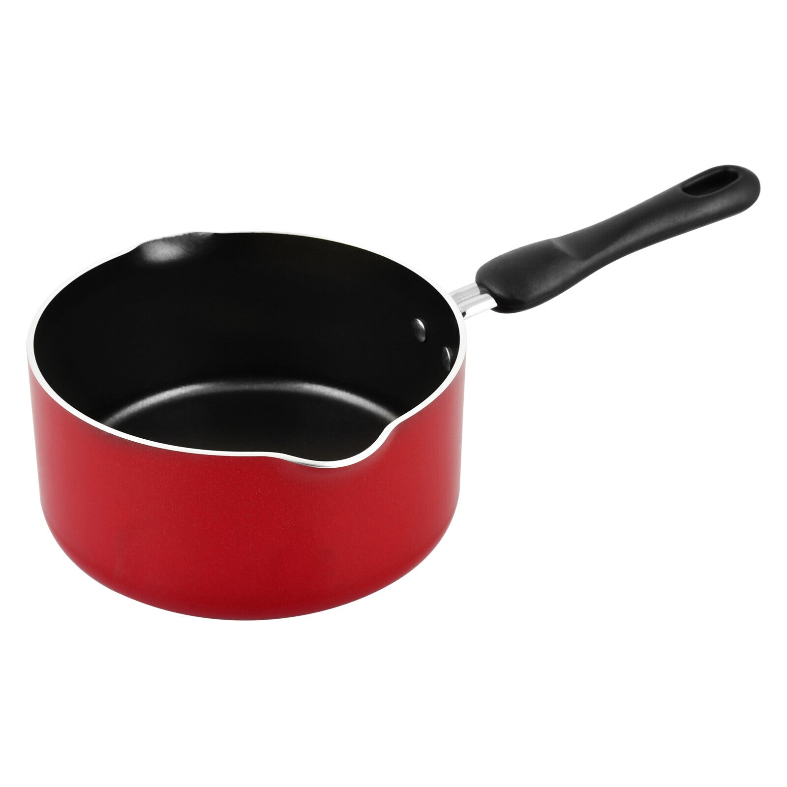 Prestige Classique Milk Pan 1.4 L / 16 Cm | Aluminium Milk Pot | Red - PR20972