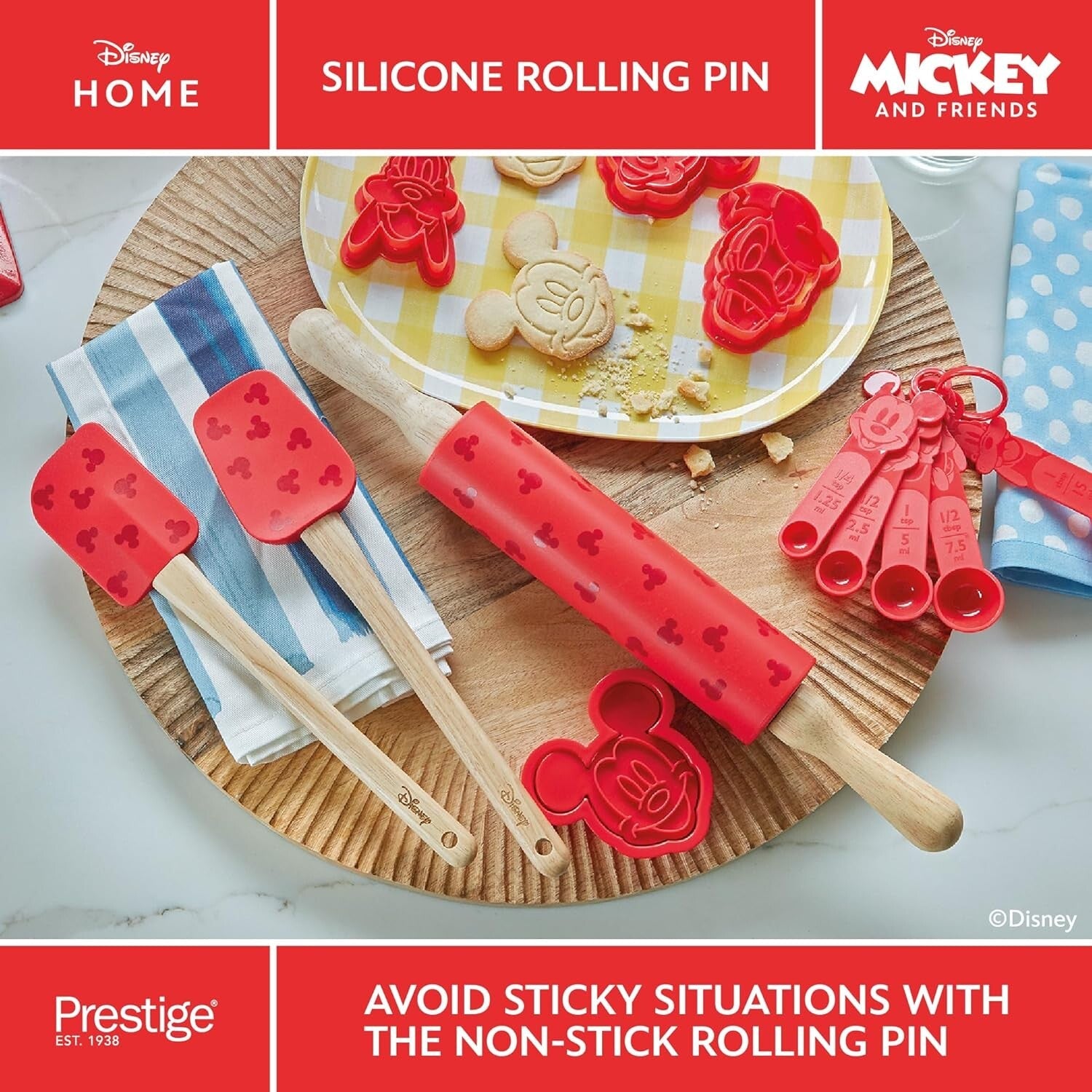 Prestige X Disney Silicone Rolling Pin | PR48804