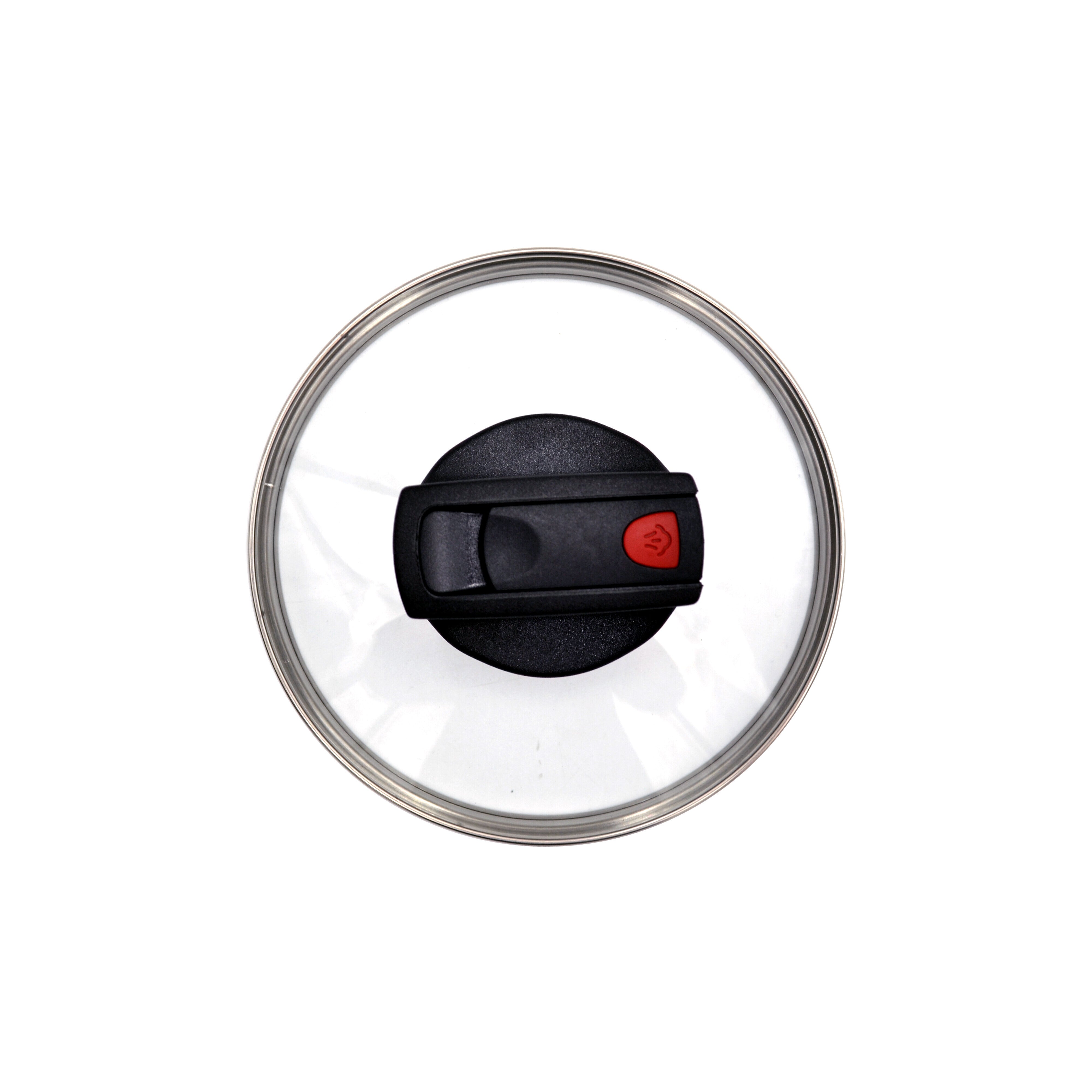 Prestige Safecook Nonstick Saucepan 16 cm | Aluminum Saucepan with Glass Lid | PR22096 - Black