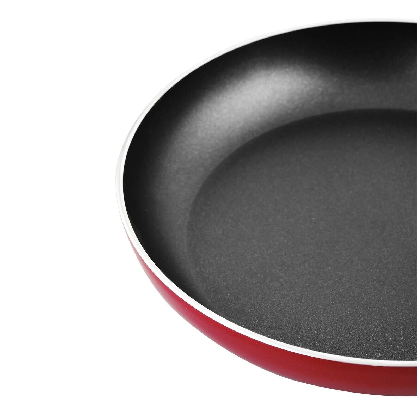 Prestige Classique Non-Stick Fry Pan 30 cm | 3X Ultra Tough Frying Pan | Red - PR15905