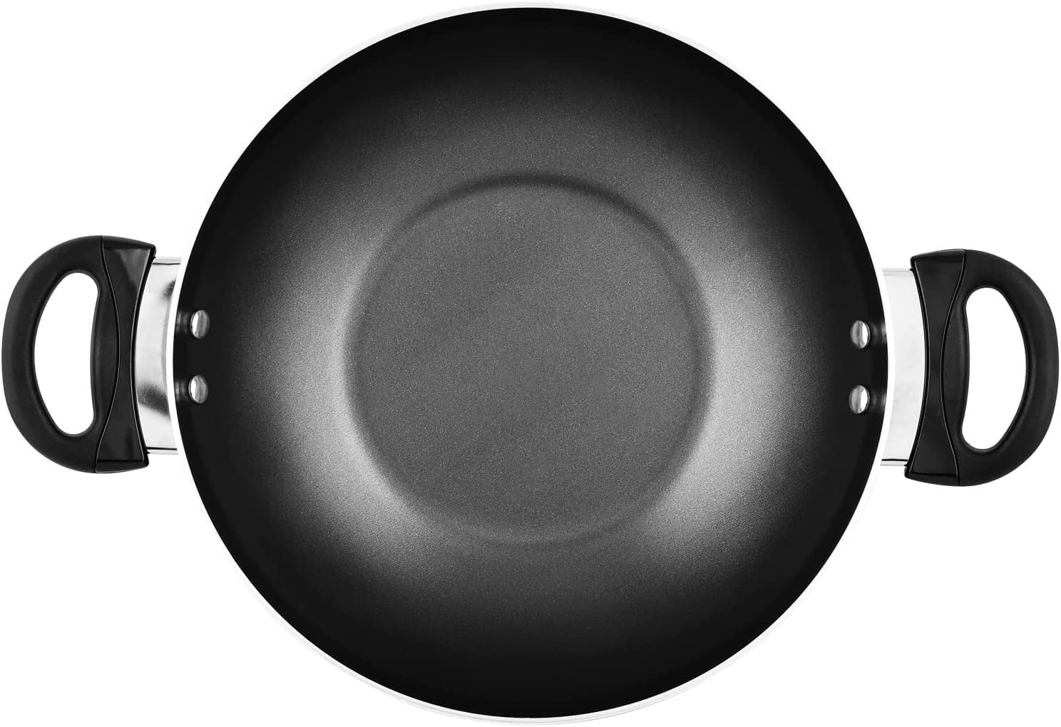 Prestige Classique Flat Bottom Kadai with Stainless Steel Lid 30cm | 3X Ultra Tough Kadai with Lid | PR21500