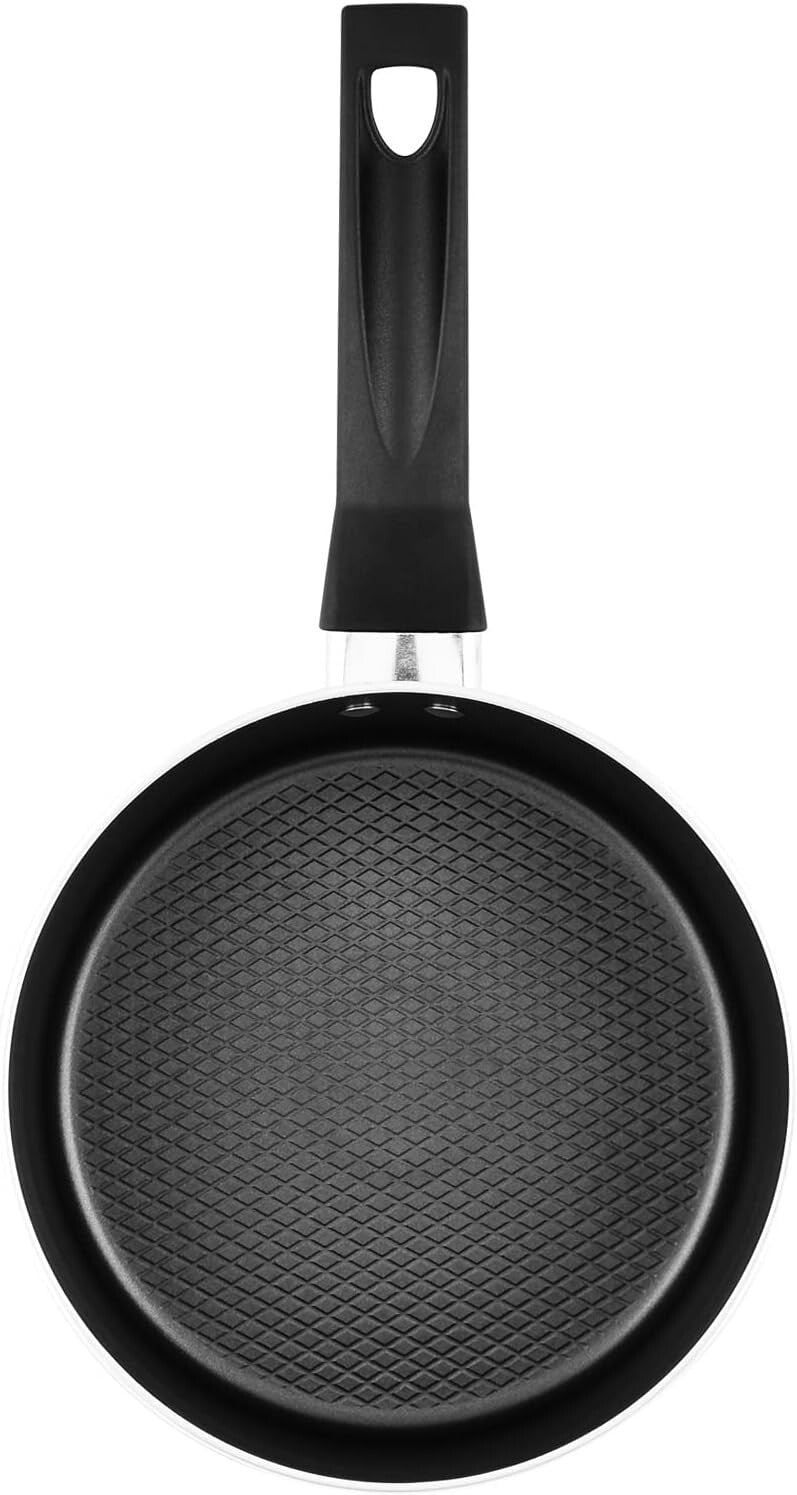 Prestige Classique Non-Stick Sauce with SS Lid Pan 20 cm | 3X Ultra Tough | Frying Pan | Red - PR15909