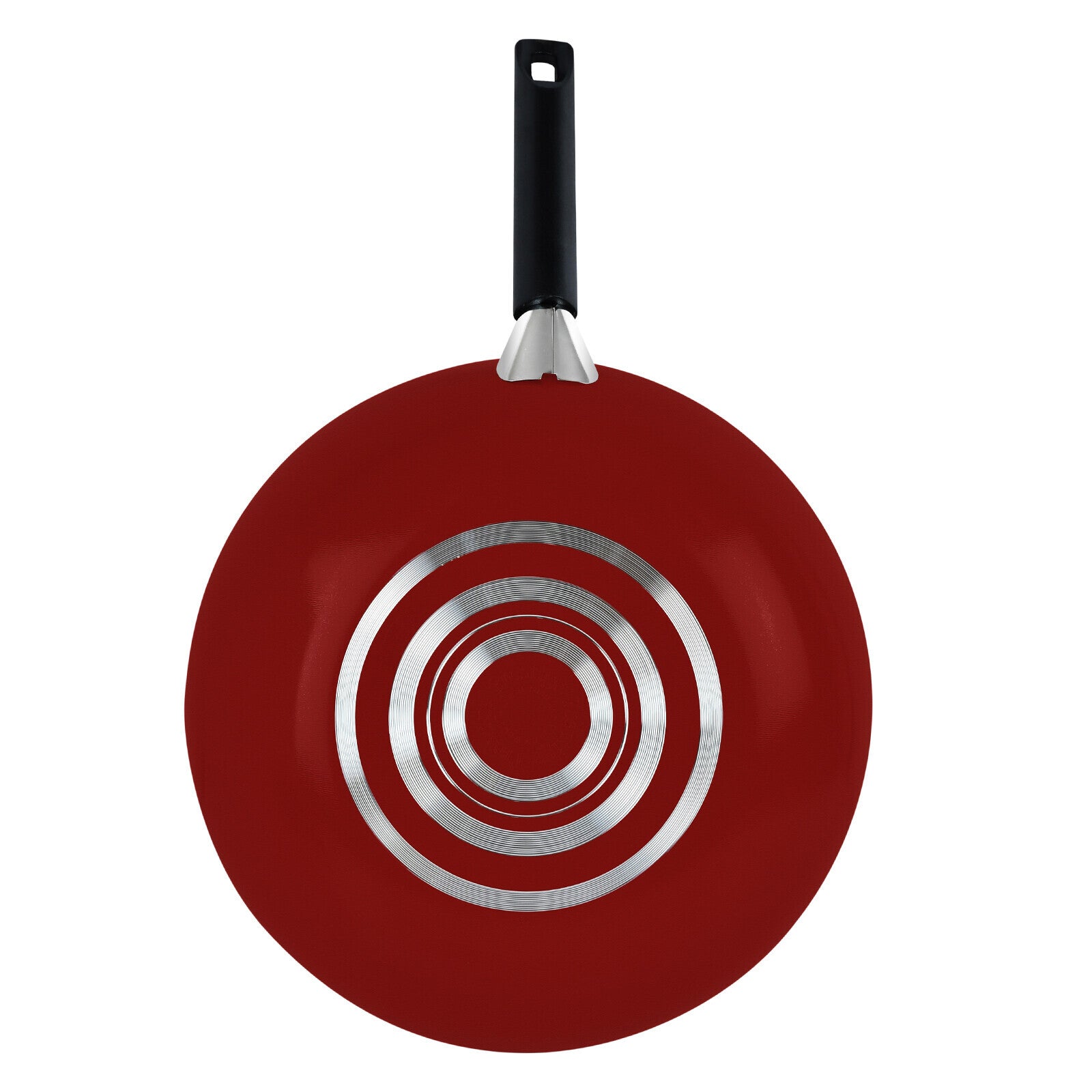 Prestige Wok 2Pcs Set with Turner | Non-Stick 26cm and 3cm Twin Set of Wok & Turner | PR21014 - Red