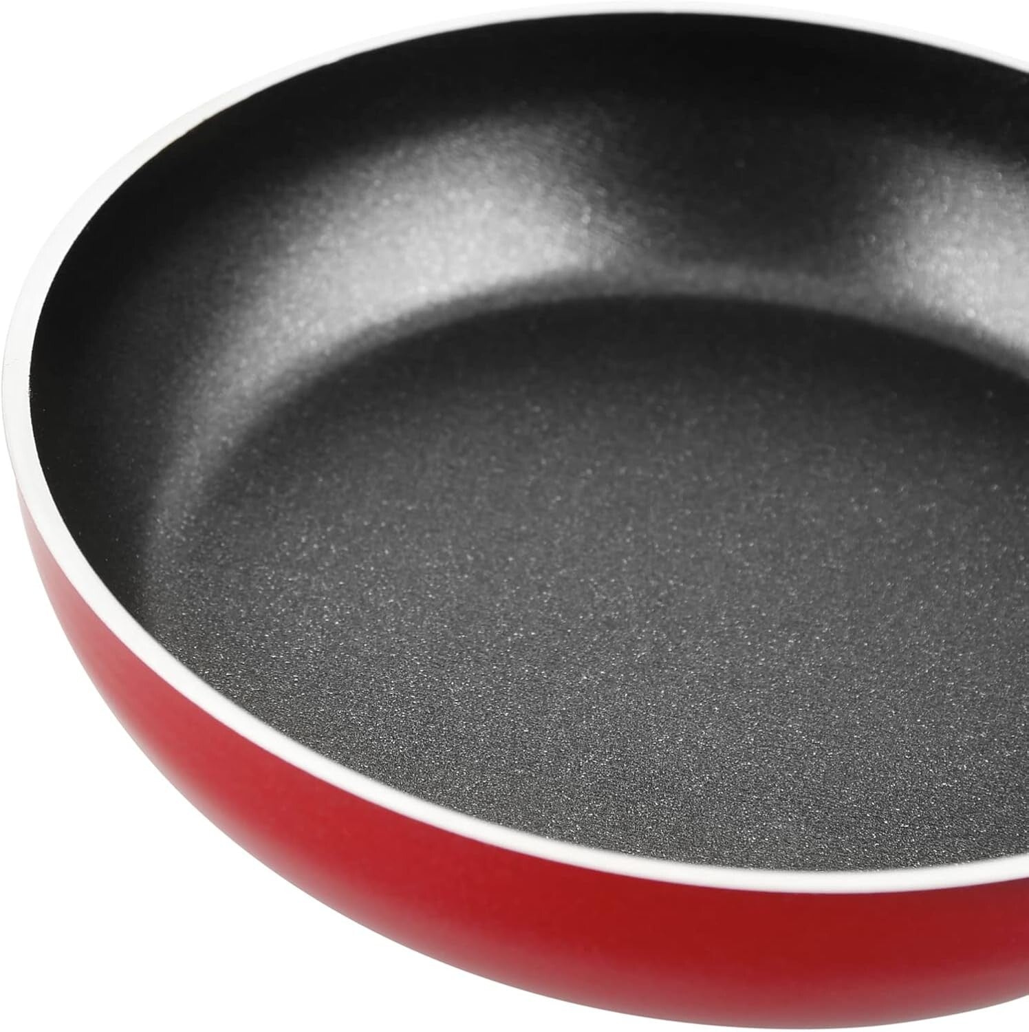 Prestige Non-Stick Mini Fry Pan 12 cm | 3X Ultra Tough Induction Compatible Mini Fry Pan | Red - PR21821