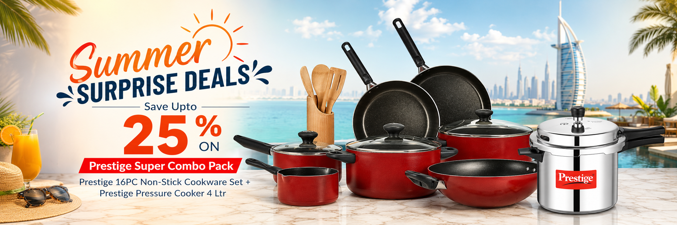 Prestige Frying Pans, Skillets & Roti Tawas | Best Cookware Offer Price in UAE | Prestigeme