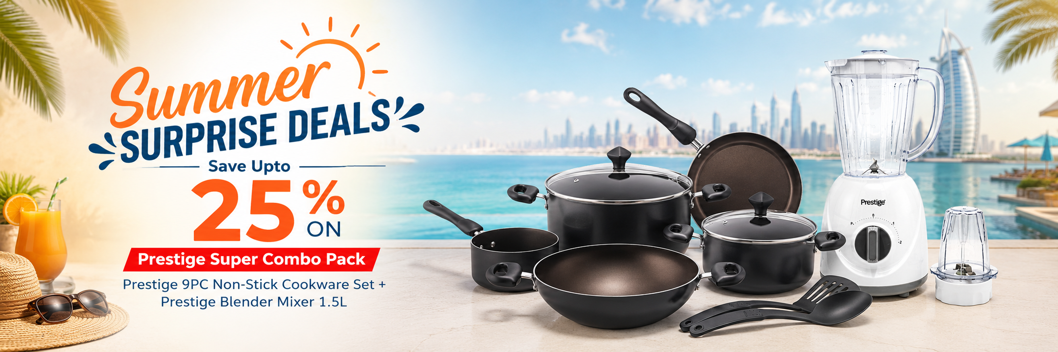 Prestige Triply Stainless Steel Cookware Sets – UAE | Prestigeme