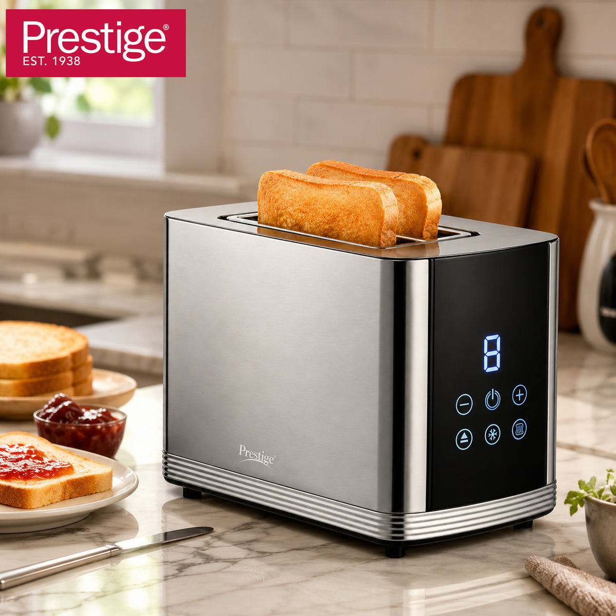 Prestige Stainless Steel 2 Slice Toaster 800W | PR81535