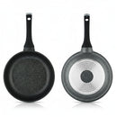 Prestige Essentials Granite Non Stick Set Combo | 24cm + 28CM Fry Pan Set | Induction Cookware Set 2 Pieces | Black - PR80995