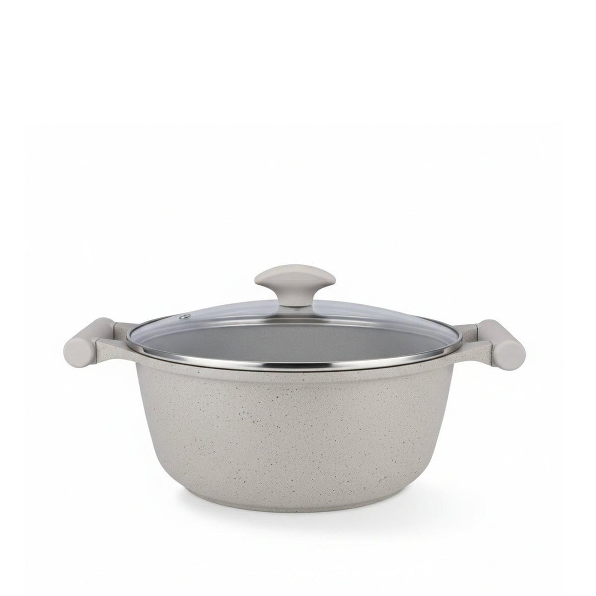 Prestige Essentials 12-Piece Grey Granite Cookware Set | Non-Stick Pots and Pans Set | Induction Compatible Cooking Set | PR80978
