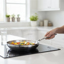 Prestige Tri Ply S/S Twin Frypan Set 24Cm / 28Cm Fry Pan | Induction + all hob suitable | Pots and Pans Set | PR81205