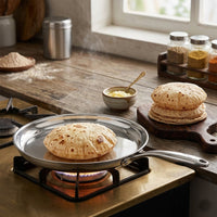Prestige Infinity Tri Ply Stainless Steel 28cm Tawa | Induction + all hob suitable | PR81212