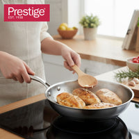 Prestige Infinity Tri Ply Stainless Steel 26cm Fry Pan | Induction + all hob suitable | PR81182