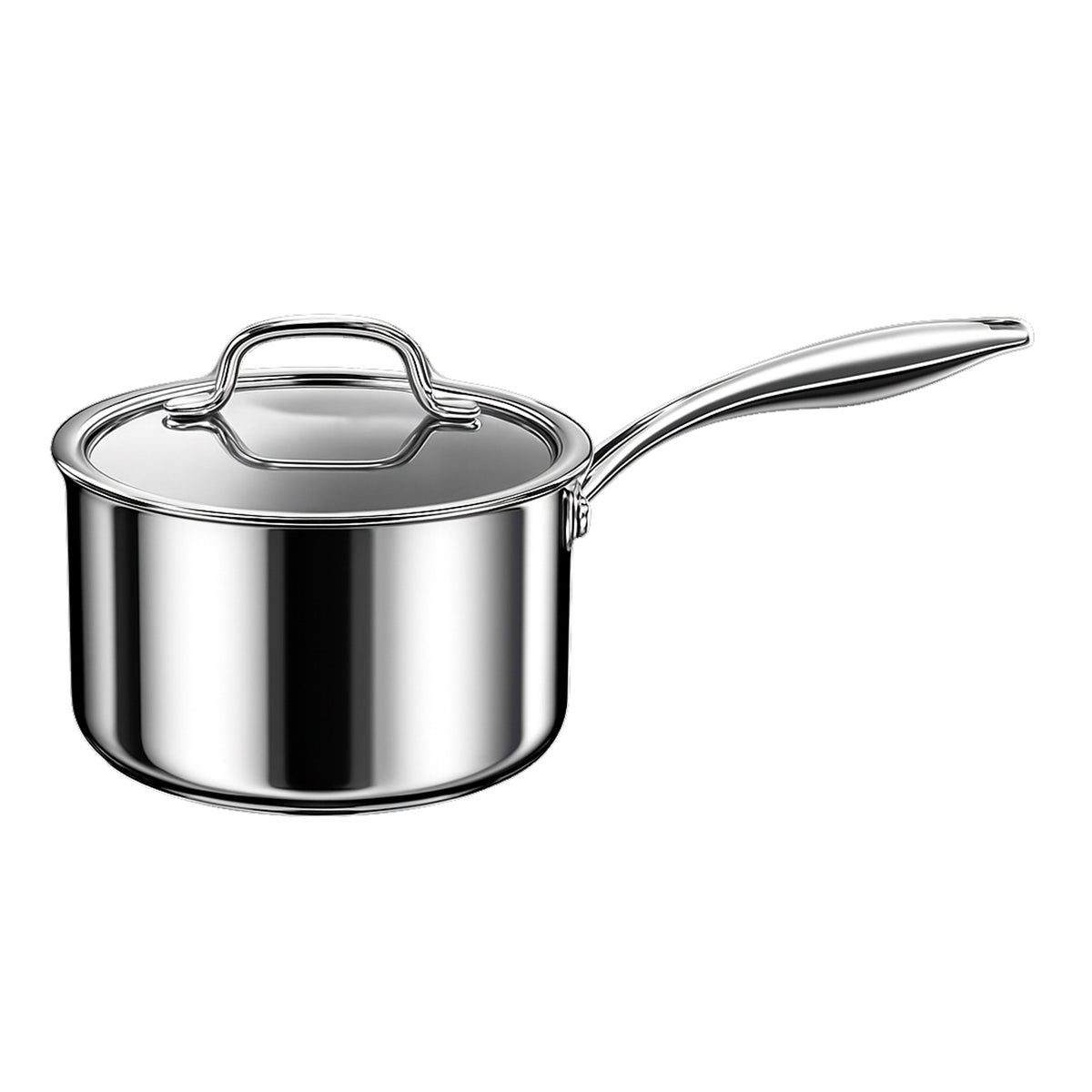 Prestige Infinity Tri Ply Stainless Steel 20cm Saucepan With Lid | Induction + all hob suitable | PR81188