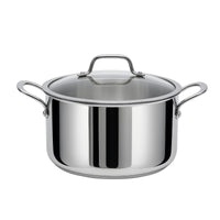 Prestige Infinity Tri Ply Stainless Steel 20cm Casserole With Lid | Induction + all hob suitable | PR81190
