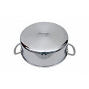 Prestige Infinity Tri Ply Stainless Steel 32cm Casserole With Glass Lid | Induction + all hob suitable | PR81196