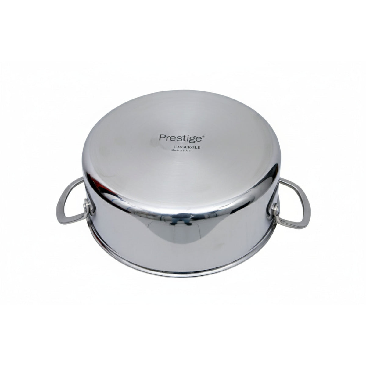 Prestige Infinity Tri Ply Stainless Steel 32cm Casserole With Glass Lid | Induction + all hob suitable | PR81196