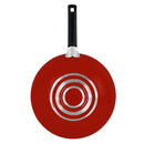 Prestige Classique Non-Stick 3Pcs Cookware Pan Set | 3X Ultra Tough Induction Compatible Frying Pan 28Cm & Wok with Lid 26CM | Red - PR21060