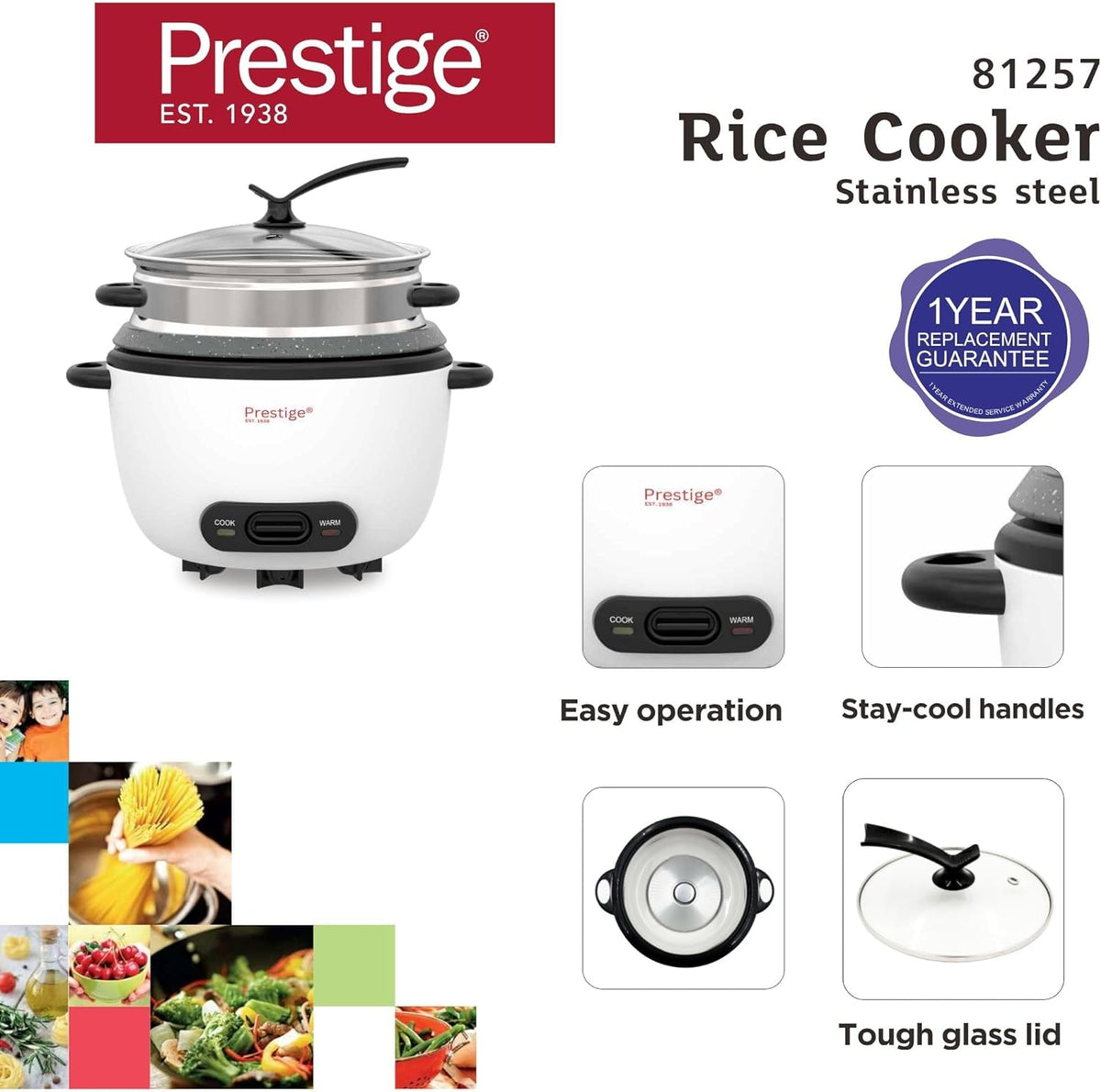 Prestige Rice Cooker 1.8 Ltr | PR81528