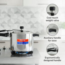 Prestige 5L Essential Svachh  Pressure Cooker with Spillage Control  Lid Cooker | Triply Induction Bottom | MPN20538