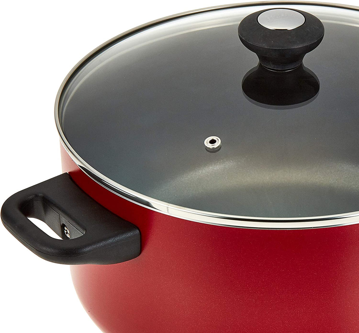 Prestige Classique 16 Piece Non stick cookware Set | Non Stick Cooking Pan Set | 2 Fry Pans, 2 Casseroles, 2 Saucepan, Kadai, 3 Glass Lids, Cutting Board & 5 Spatulas | PR21234
