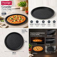 Prestige Granite 30cm pizza tray | PR48751
