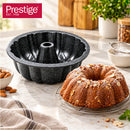 Prestige Granite Stone 26Cm/10-Inch Fluted Tube Non-Stick Pan | PR48761
