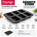 Prestige Granite 6 Cup Mini Loaf Pam | PR48776