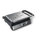 Prestige 2200W electric press grill and griddle PR50351 with granite non-stick plates and stainless steel body