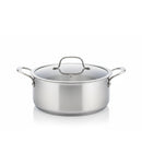 Prestige Tri Ply Stainless Steel 9 Pcs Cooking Set | Induction + all hob suitable | Pots and Pans Set | PR81201