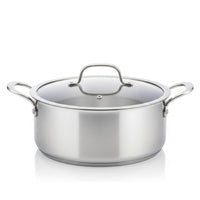 Prestige Tri Ply Stainless Steel 11 Pcs Cooking Set | Induction + all hob suitable | Pots and Pans Set | PR81202