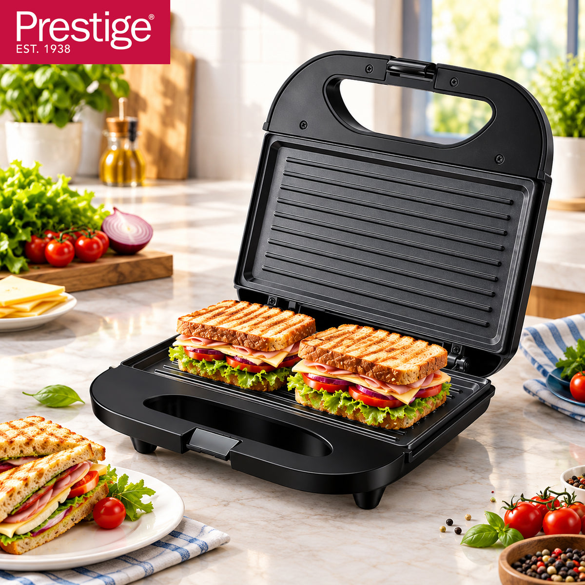 Prestige Stainless Steel Sandwich Maker | PR81520
