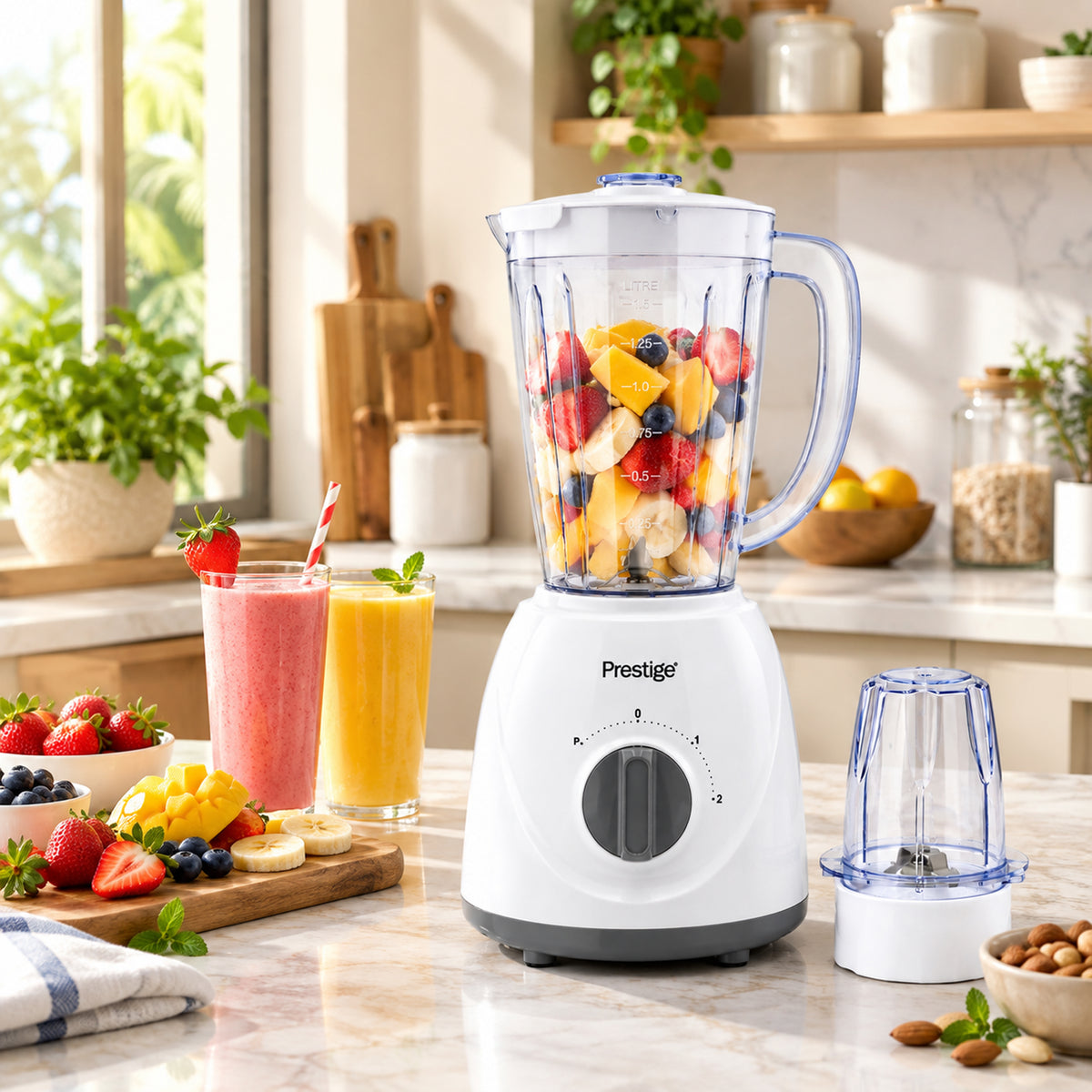 Prestige Stand Blender 1.5 Ltr 400W - White Color | PR81529