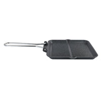 Prestige Cast Iron Chargriller 24 cm | Portable Small Charcoal Grill and Tabletop Cast Iron Skillet | PR15862