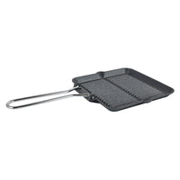 Prestige Cast Iron Chargriller 24 cm | Portable Small Charcoal Grill and Tabletop Cast Iron Skillet | PR15862