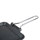 Prestige Cast Iron Chargriller 24 cm | Portable Small Charcoal Grill and Tabletop Cast Iron Skillet | PR15862