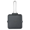 Prestige Cast Iron Chargriller 24 cm | Portable Small Charcoal Grill and Tabletop Cast Iron Skillet | PR15862