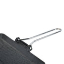 Prestige Cast Iron Chargriller 35 cm | Portable Small Charcoal Grill and Tabletop Cast Iron Skillet | PR15863