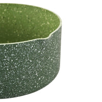Prestige Essentials Granite Milk Pan 14Cm | Granite Coated Pan for Milk | Cast Aluminium Cookware | Green - PR81120