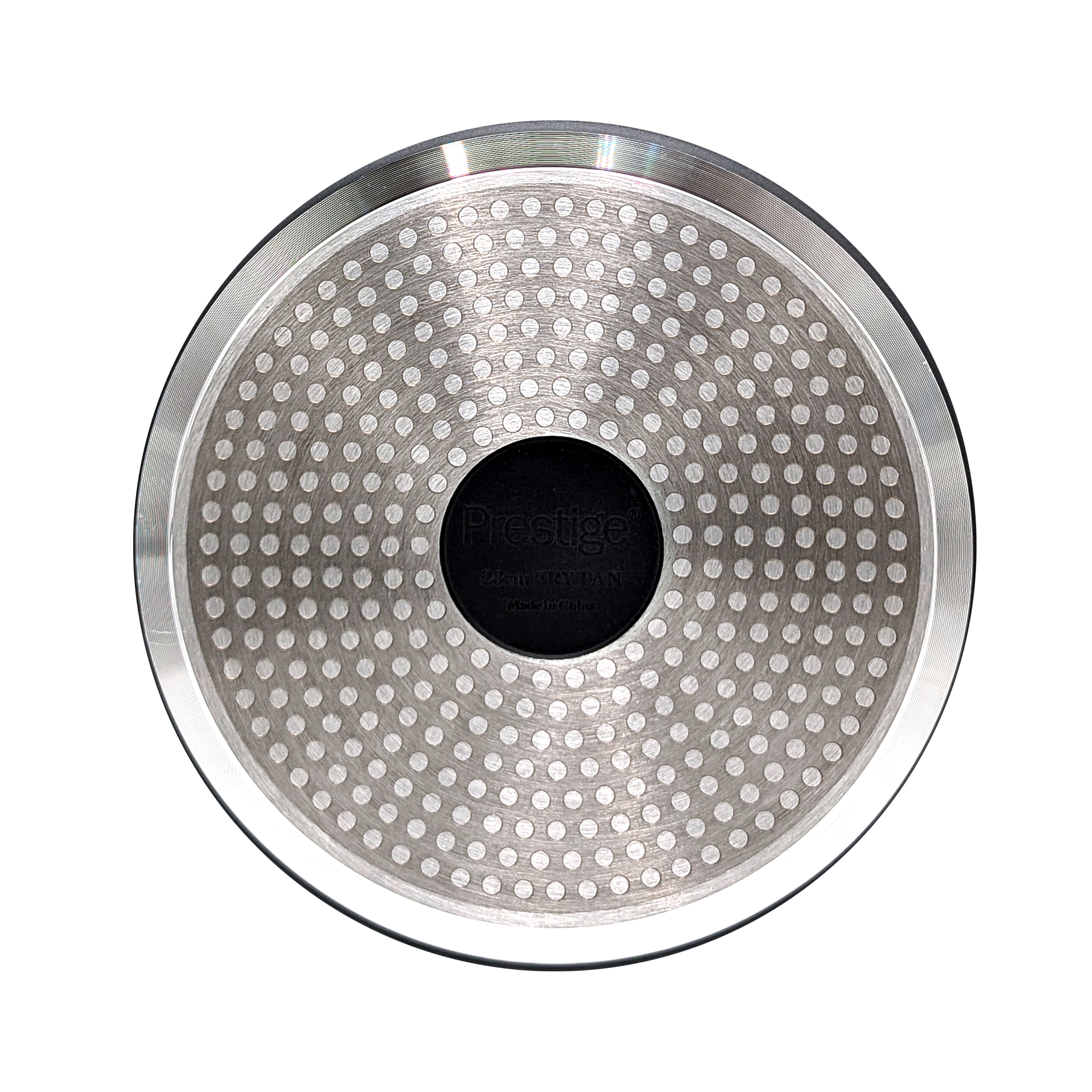 Prestige Essential Cast Aluminum Casserole With Glass Lid 20Cm | Non stick Induction Compatible Cooking Pot | Black - PR81160