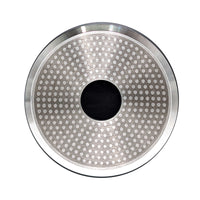 Prestige Essential Cast Aluminum Casserole With Glass Lid 24Cm | Non stick Induction Compatible Cooking Pot | Black - PR81161