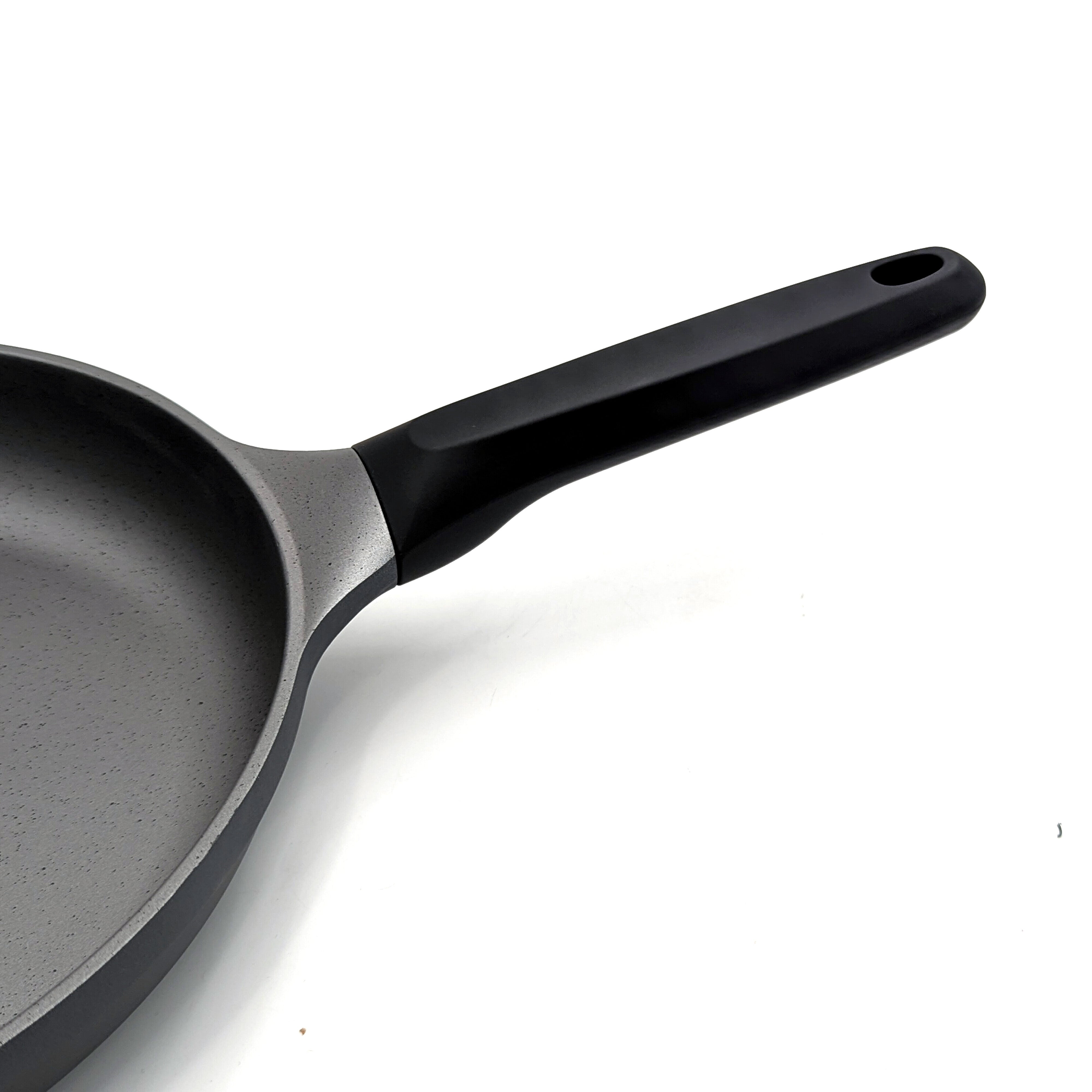 Prestige Essentials Granite Non-Stick Fry Pan 20cm | Induction Compatible Cast Aluminium Frying Pan | Black - PR81154