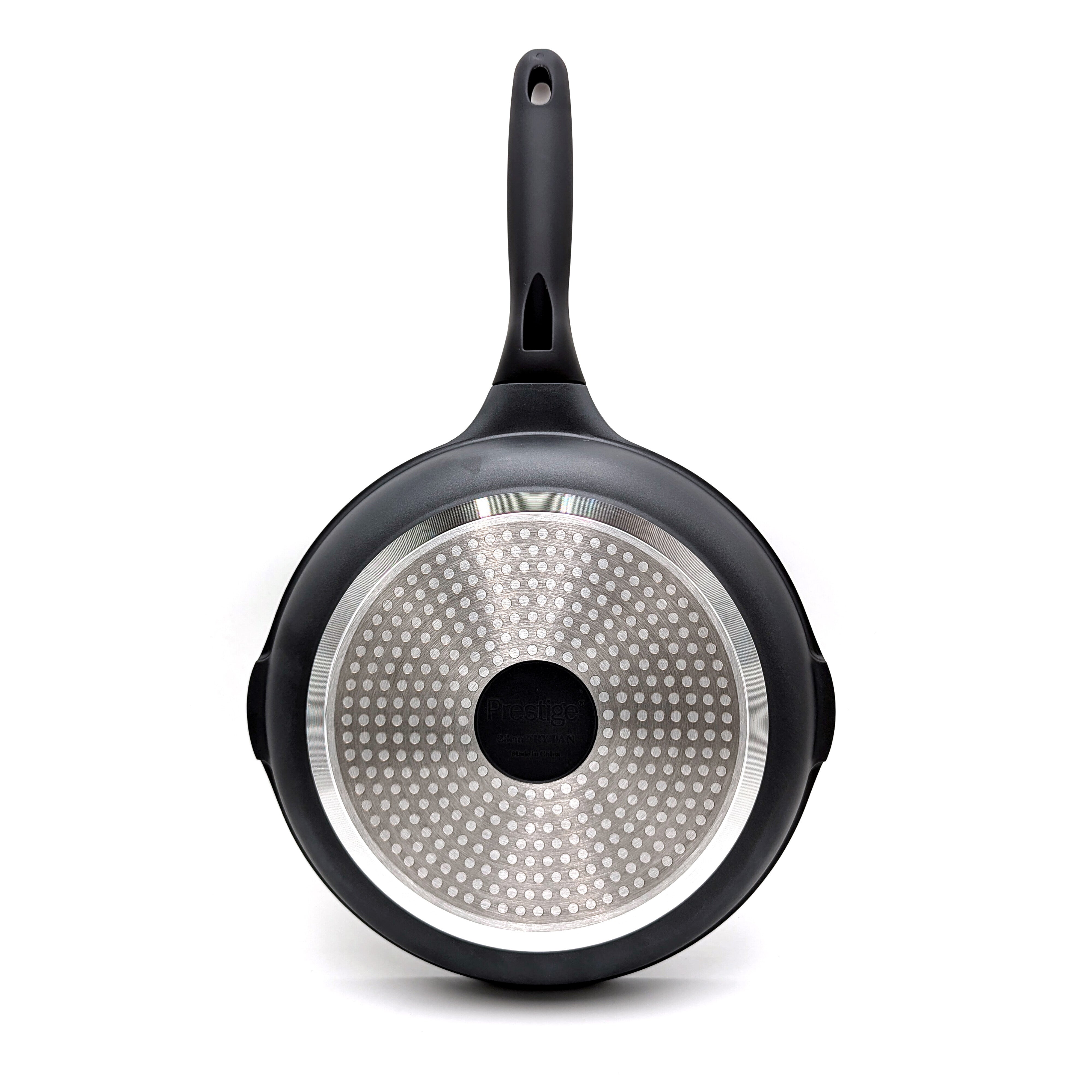 Prestige Essentials Granite Non-Stick Fry Pan 20cm | Induction Compatible Cast Aluminium Frying Pan | Black - PR81154