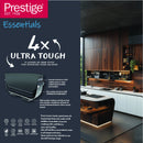 Prestige Essentials Granite Non-Stick Fry Pan 28cm | Induction Compatible Cast Aluminium Frying Pan | Black - PR81157