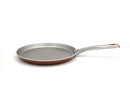 Prestige Ultra Non Stick Flat Tawa 24cm with Complimentary Pan Holder | Induction-Based Tawa for Roti and Dosa | Triple Layered Non-Stick Coated Tawa | PR22609