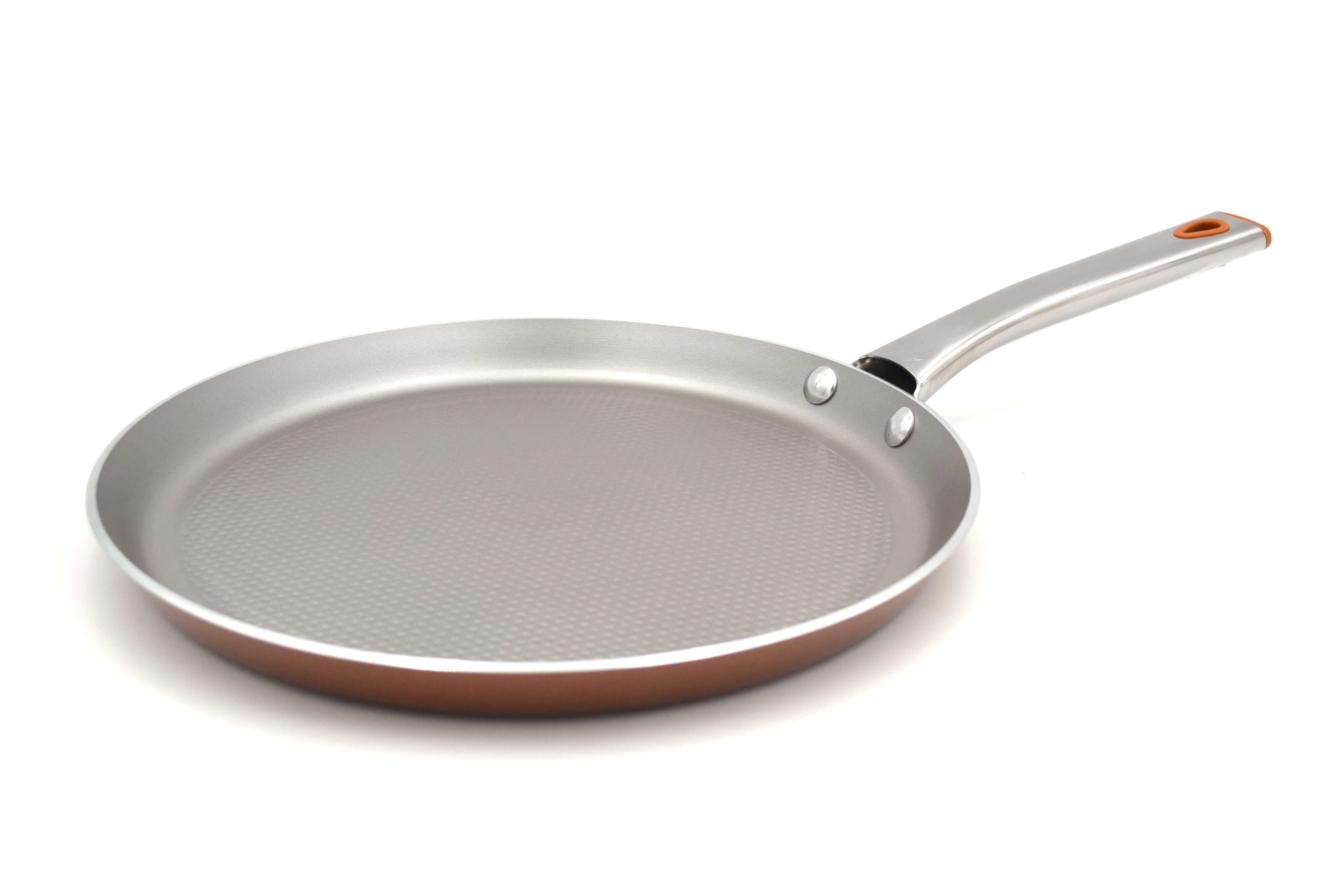 Prestige Ultra Non Stick Flat Tawa 29cm with Complimentary Pan Holder | Induction-Based Tawa for Roti and Dosa | Triple Layered Non-Stick Coated Tawa | PR22610