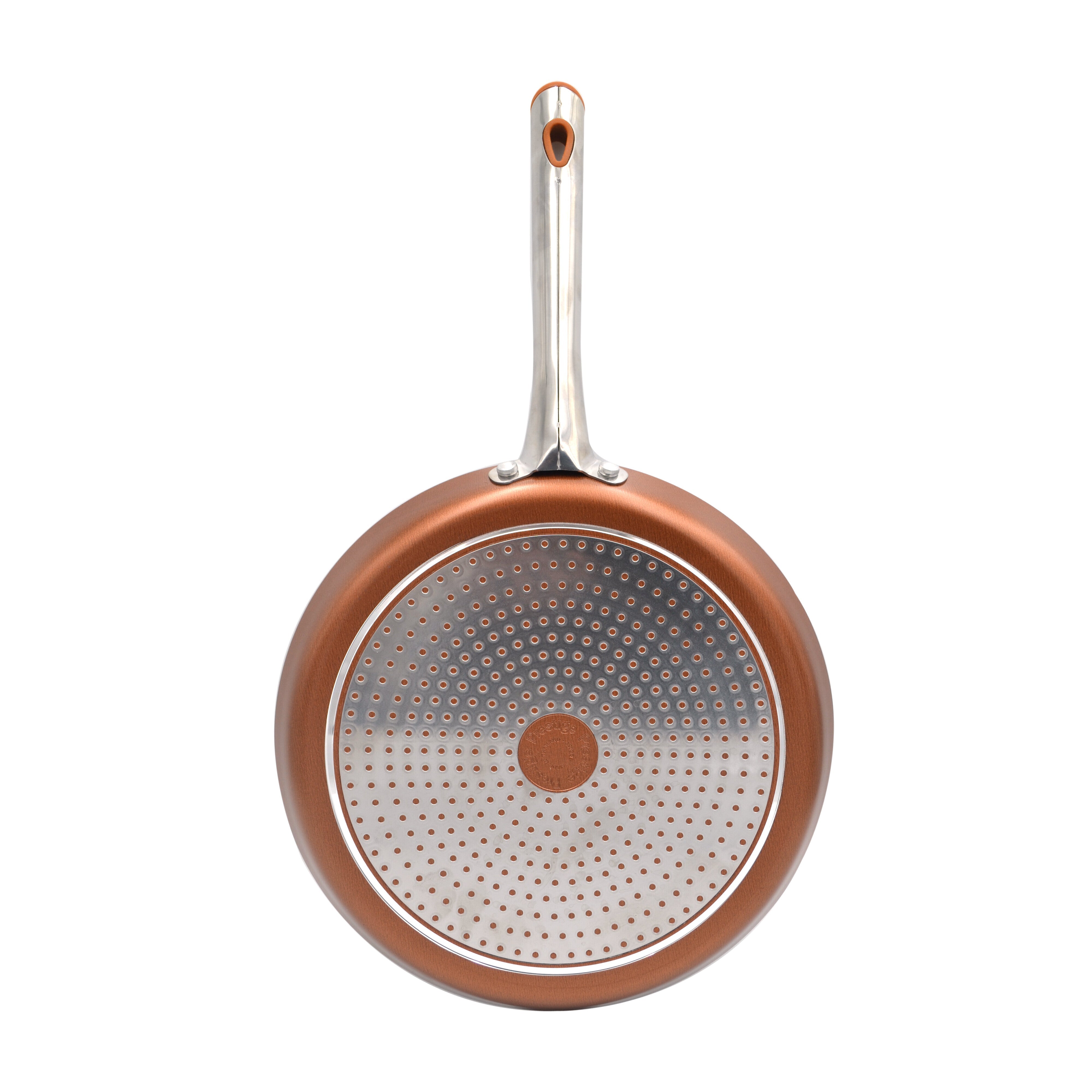 Prestige Ultra Non Stick Flat Tawa 24cm with Complimentary Pan Holder | Induction-Based Tawa for Roti and Dosa | Triple Layered Non-Stick Coated Tawa | PR22609