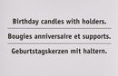 Prestige Birthday Candles (24pcs) | PR919