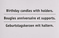 Prestige Birthday Candles (24pcs) | PR919