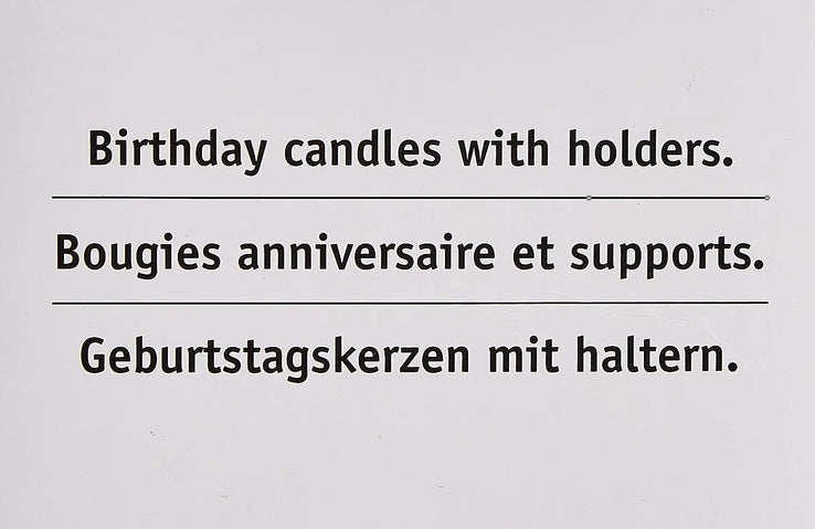 Prestige Birthday Candles (24pcs) | PR919
